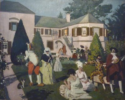 Costume Party at the Semaphore by Lucien Simon